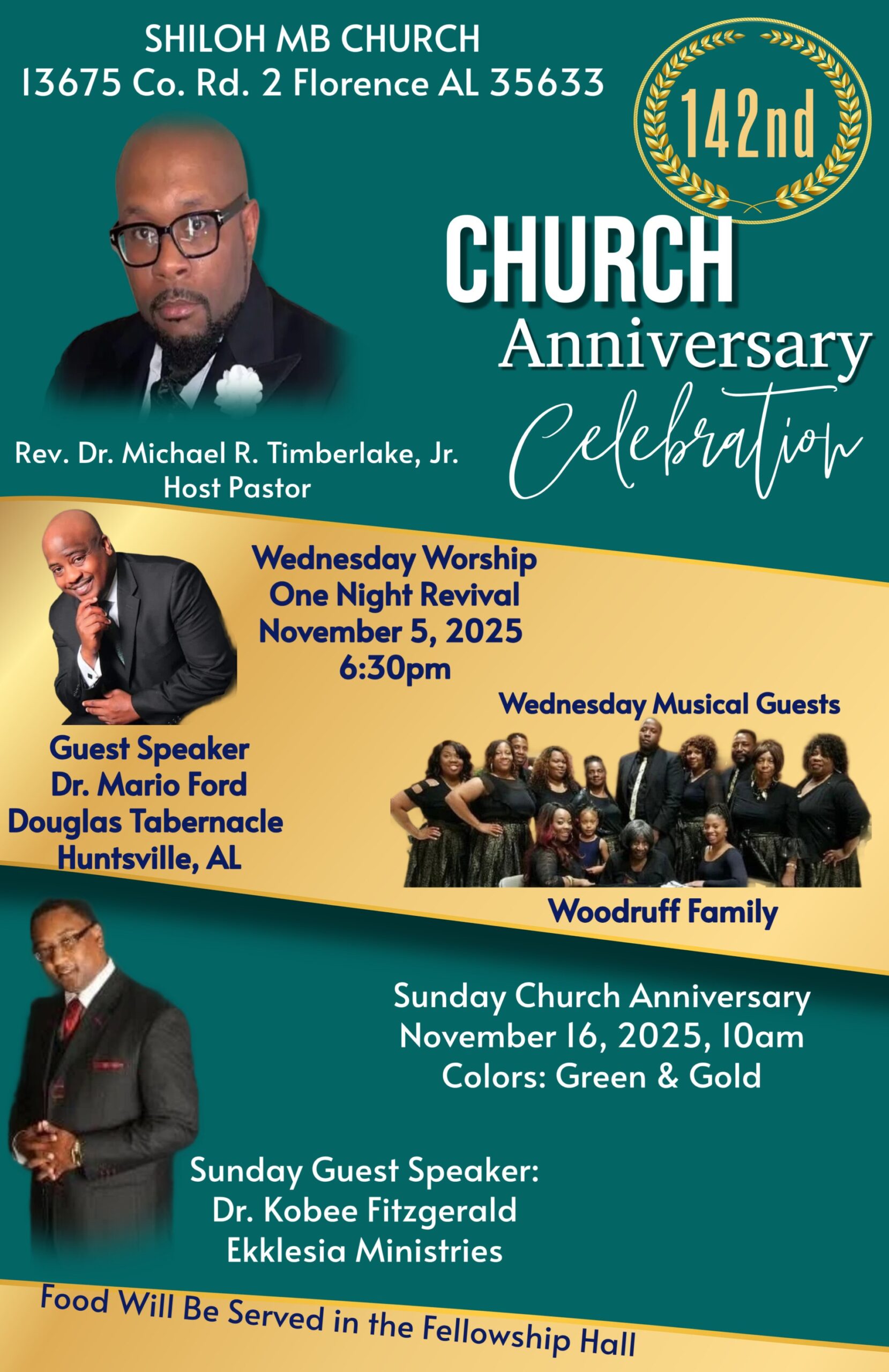 142nd Church Anniversary Celebration