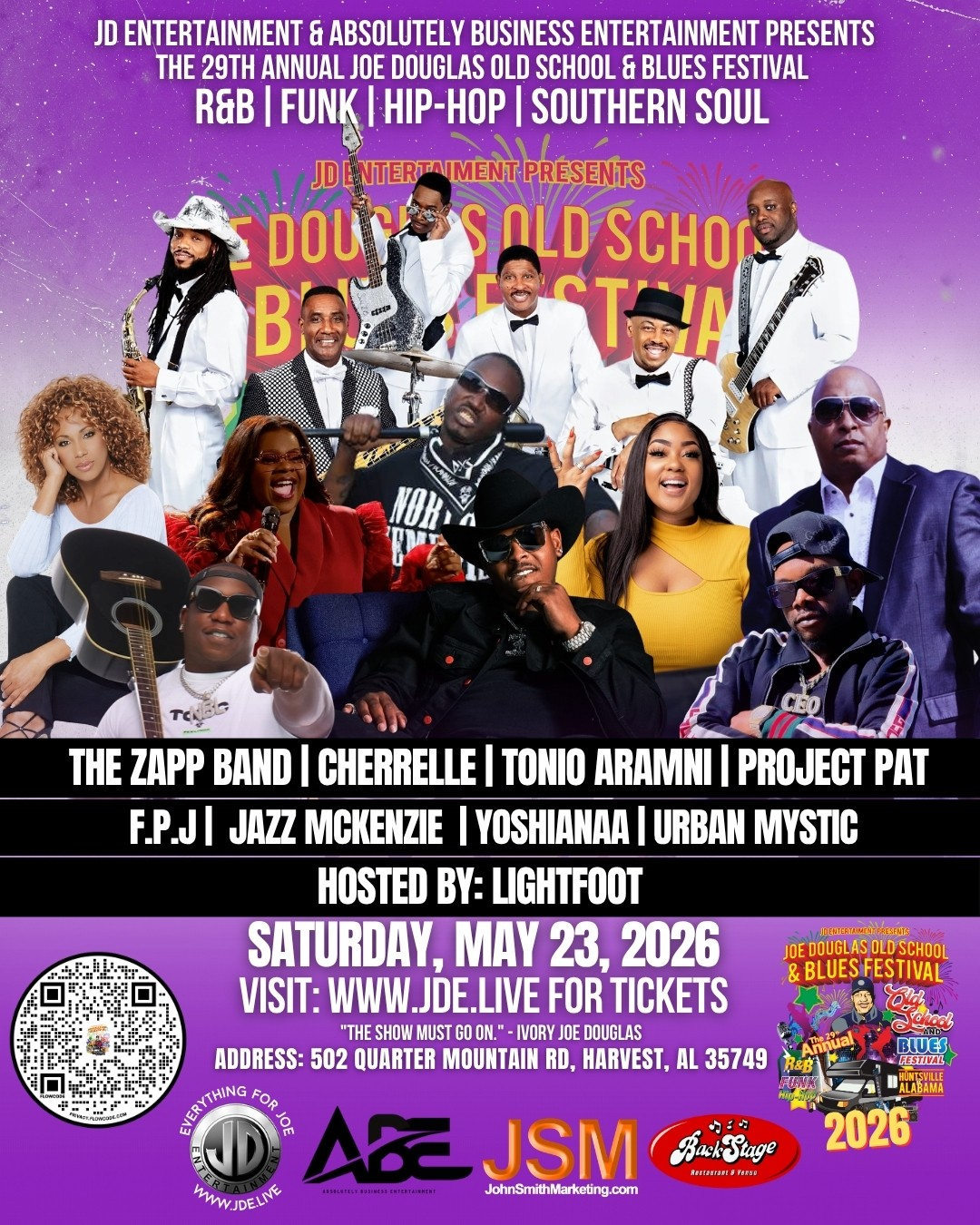 29th Annual Joe Douglas Old School & Blues Festival