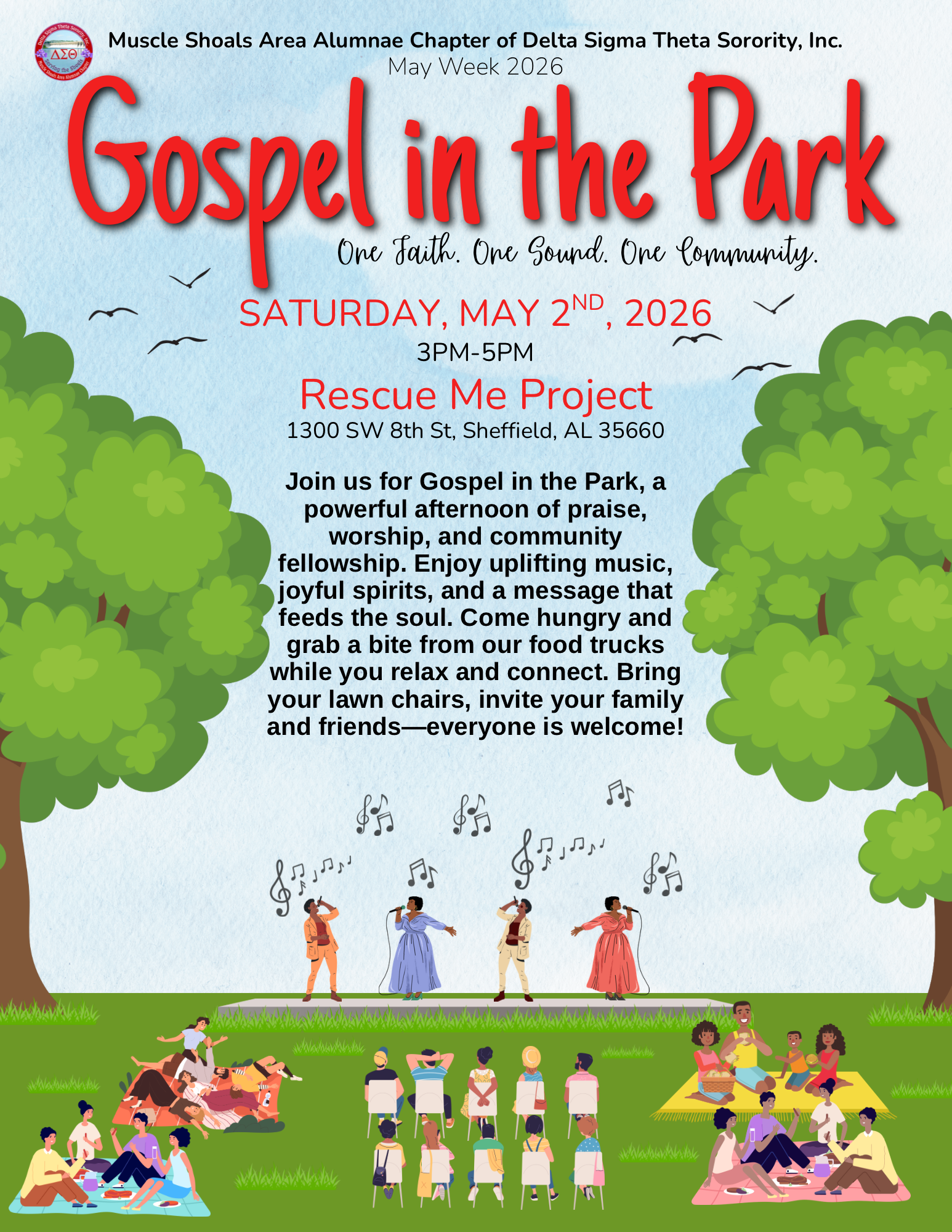 DST May Week – Gospel in the Park