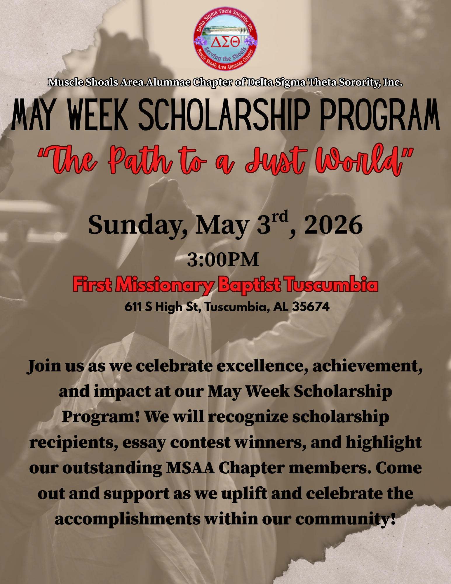 DST May Week – Scholarship Program