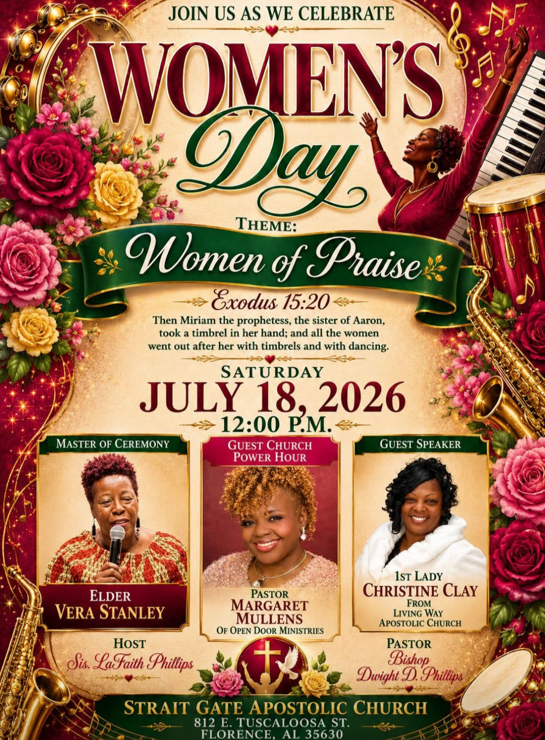 Strait Gate Apostolic Church Women’s Day