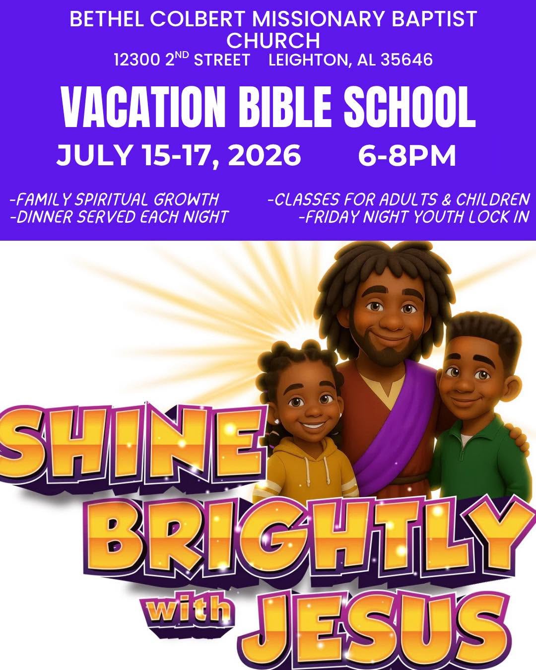 Bethel Colbert MB Church Vacation Bible School