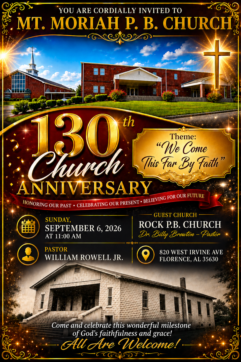 130th Mt. Moriah PB Church Anniversary