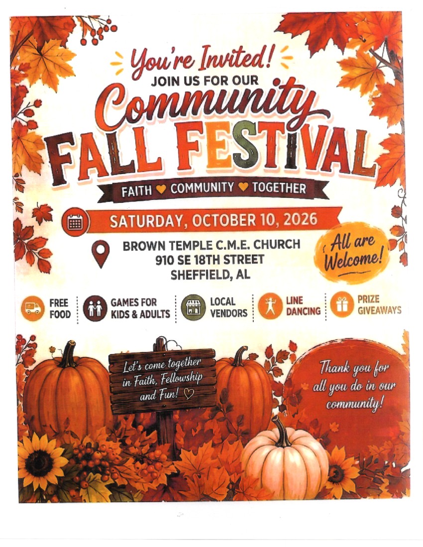 Brown Temple CME Church Community Fall Festival