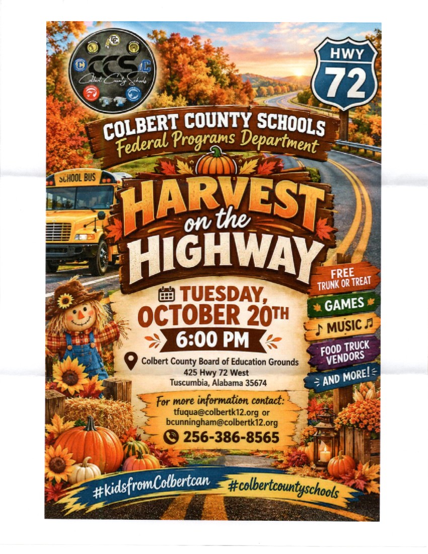 Colbert County Schools Harvest on the Highway