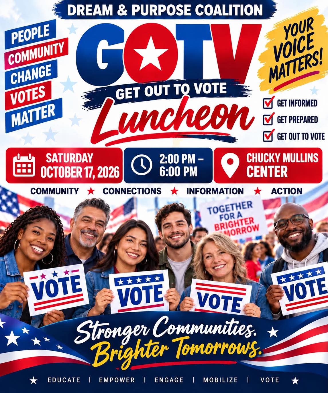 Get Out to Vote Luncheon